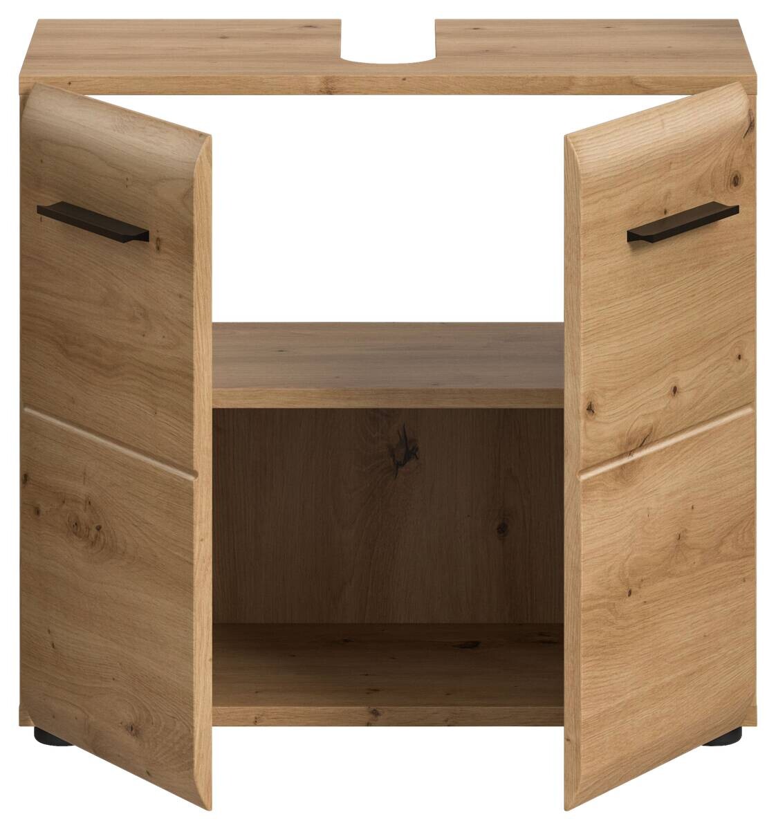 Waschbeckenunterschrank Ice Artisan Oak Nachbildung B/H/T: ca. 60x54x30 cm
