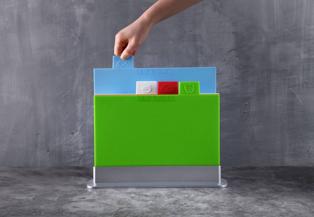 BERGNER Schneidbrettset Colors