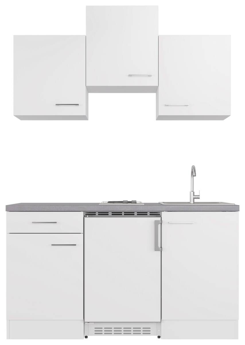 Küchenblock Vita weiß B/H/T: ca. 151x226x60 cm