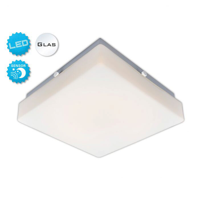 Näve Leuchten LED Deckenleuchte NV1211726 weiß Glas H/D: ca. 8x25 cm null 1 Brennstellen