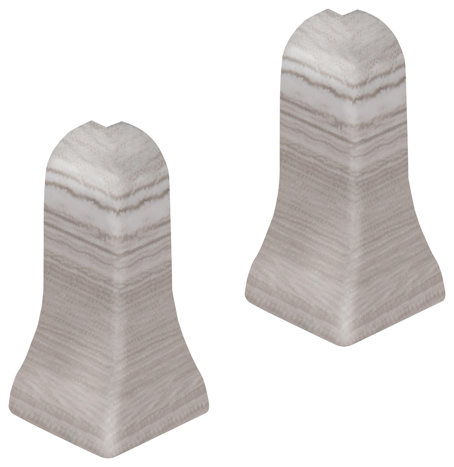 POCOline Außenecke weiß L/B/H: ca. 2,85x2,85x5,04 cm