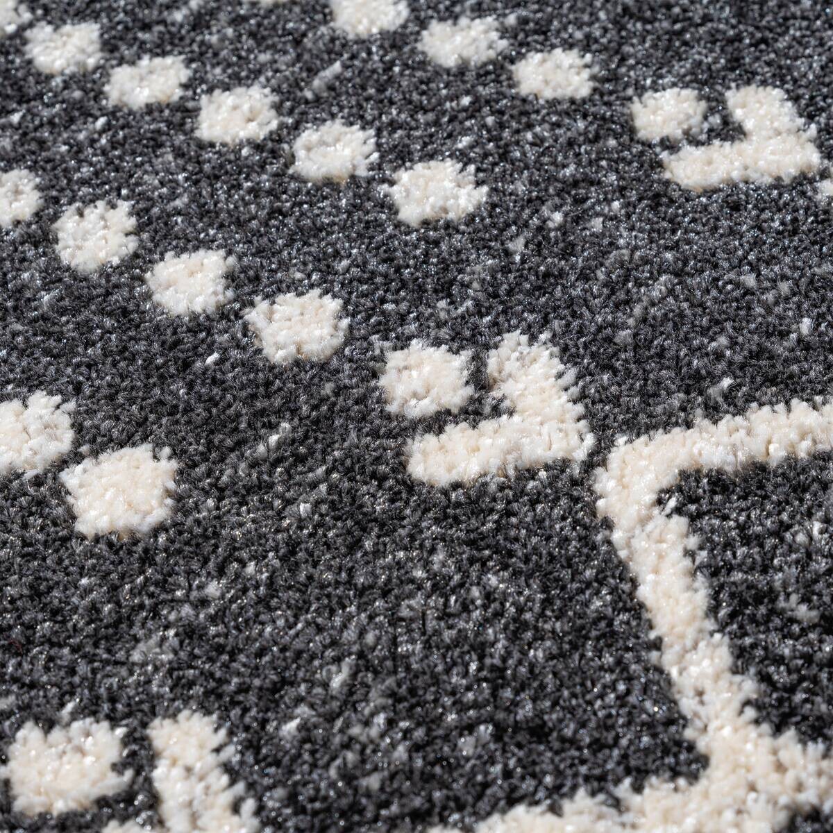 Sanat Teppich schwarz B/L: ca. 200x200 cm