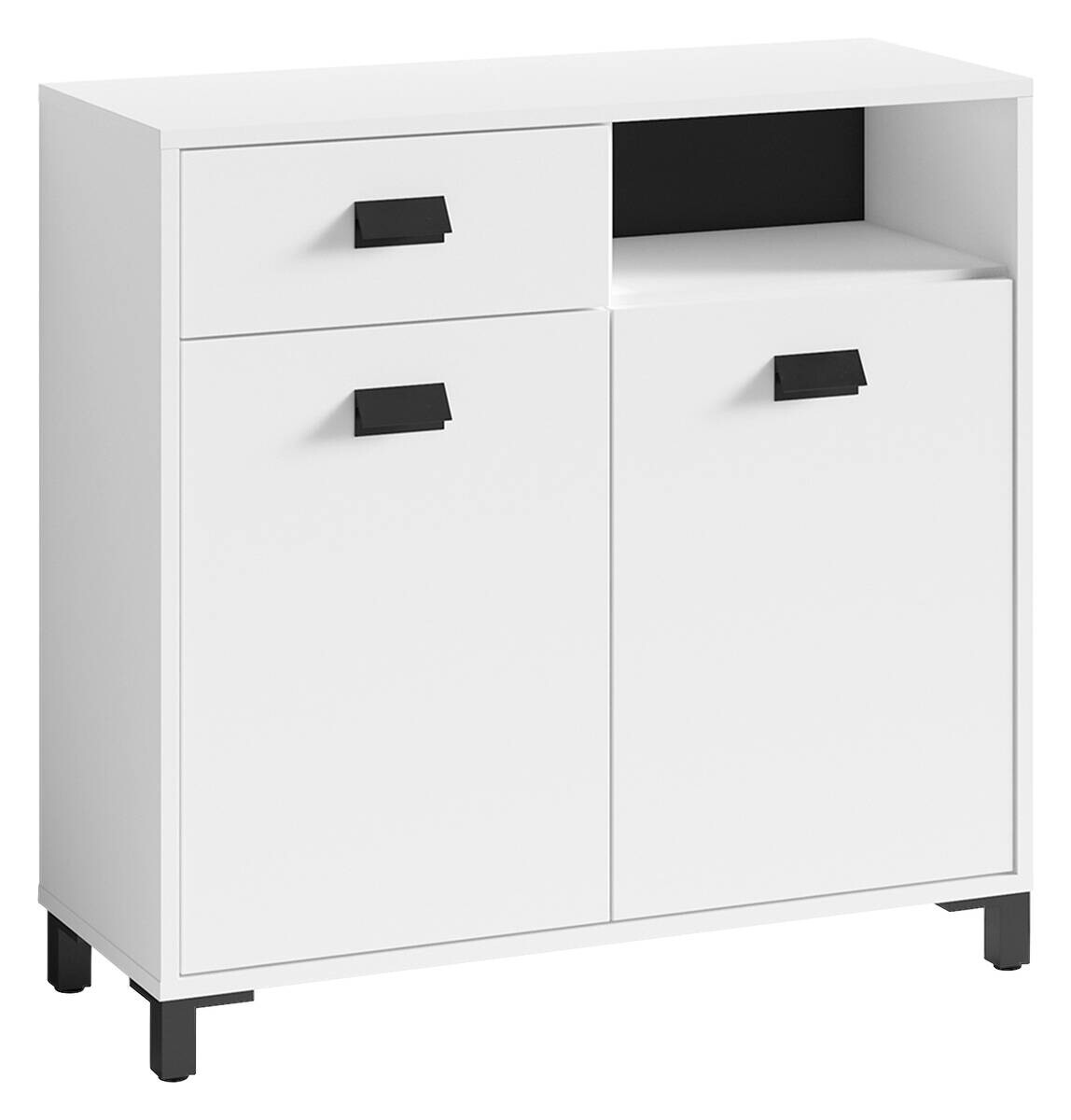 Kommode WELLNESS weiß B/H/T: ca. 80,5x77,5x31 cm