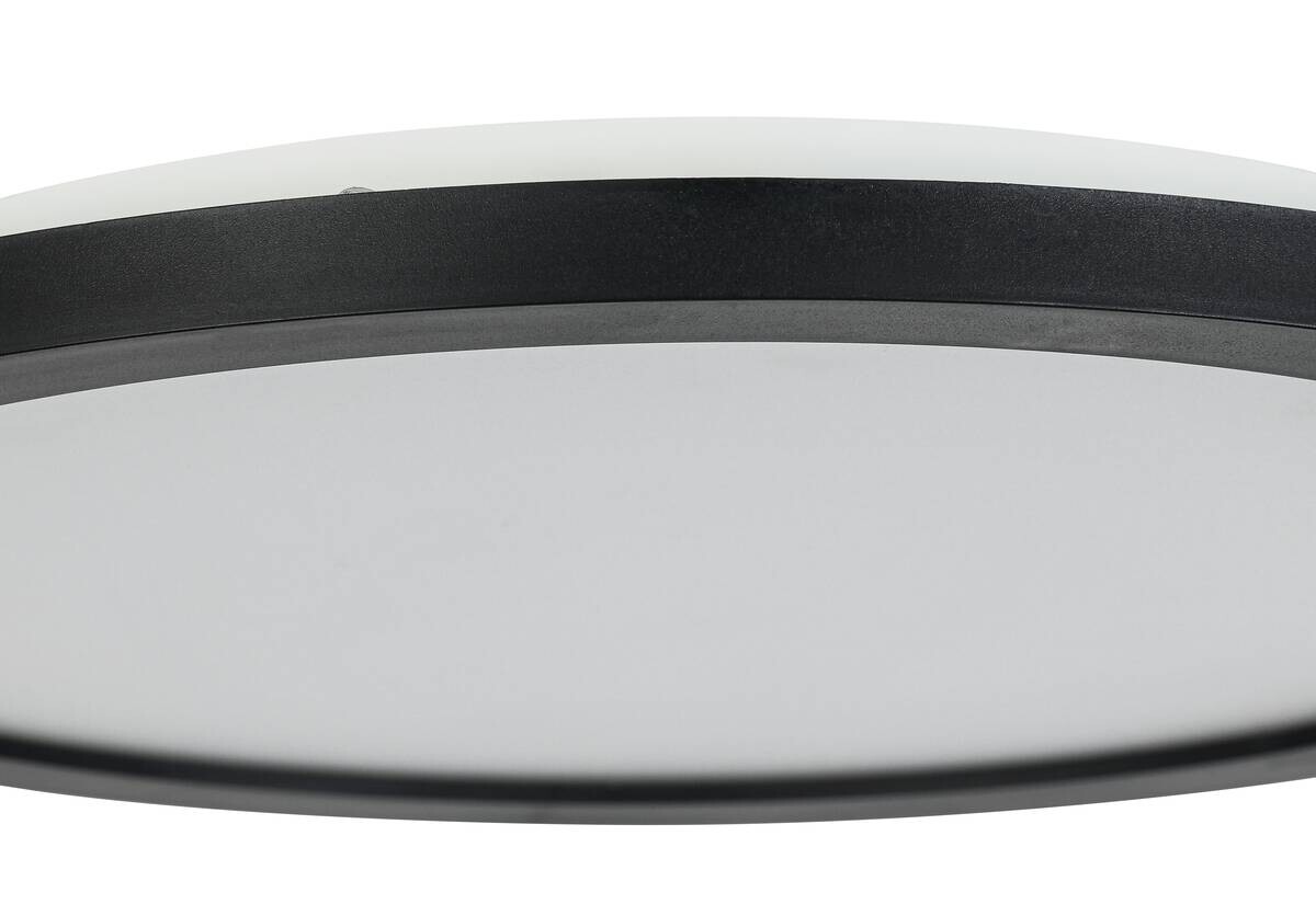 Nolo LED-Deckenpaneel Aria schwarz Kunststoff H/D: ca. 5x30 cm