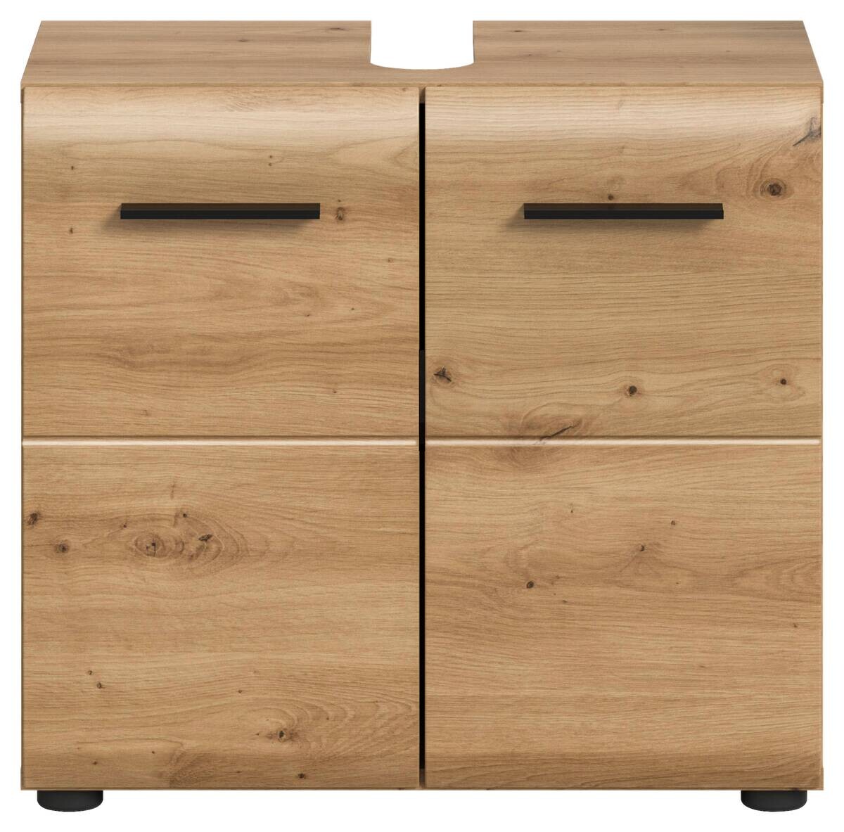 Waschbeckenunterschrank Ice Artisan Oak Nachbildung B/H/T: ca. 60x54x30 cm