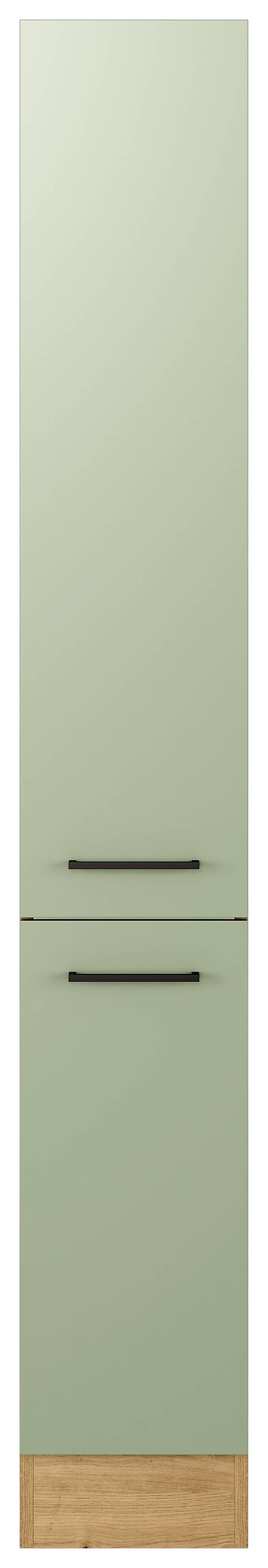 Apothekerschrank Cara grün B/H/T: ca. 30x200x57 cm