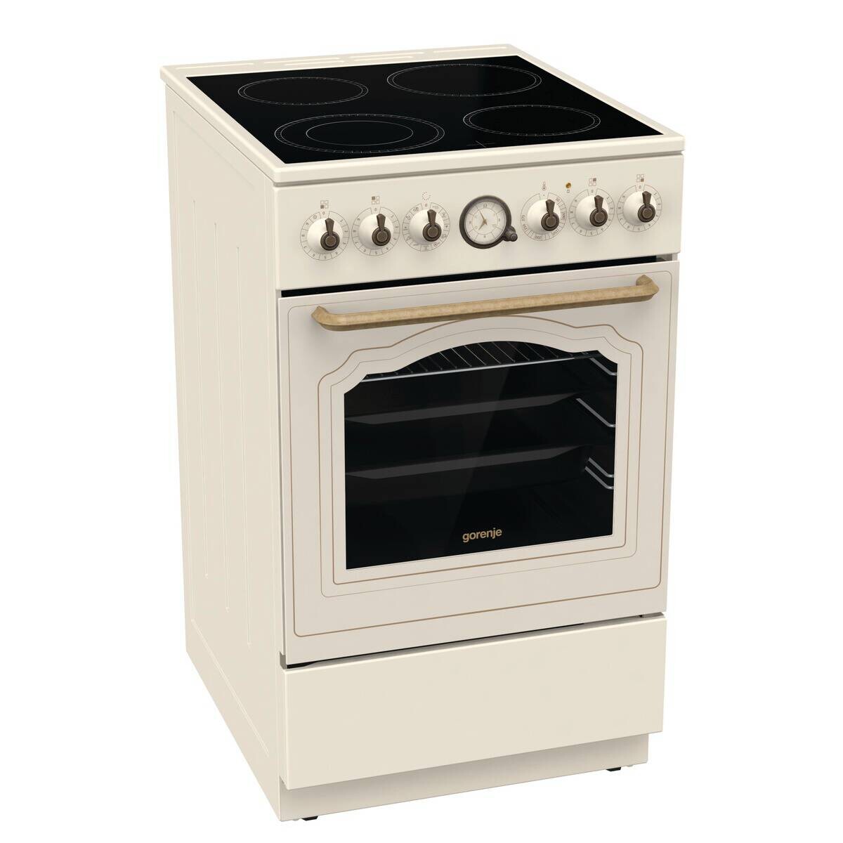 Gorenje Stand-Elektroherd GECS5B70CLI creme B/H/T: ca. 50x85x59,4 cm