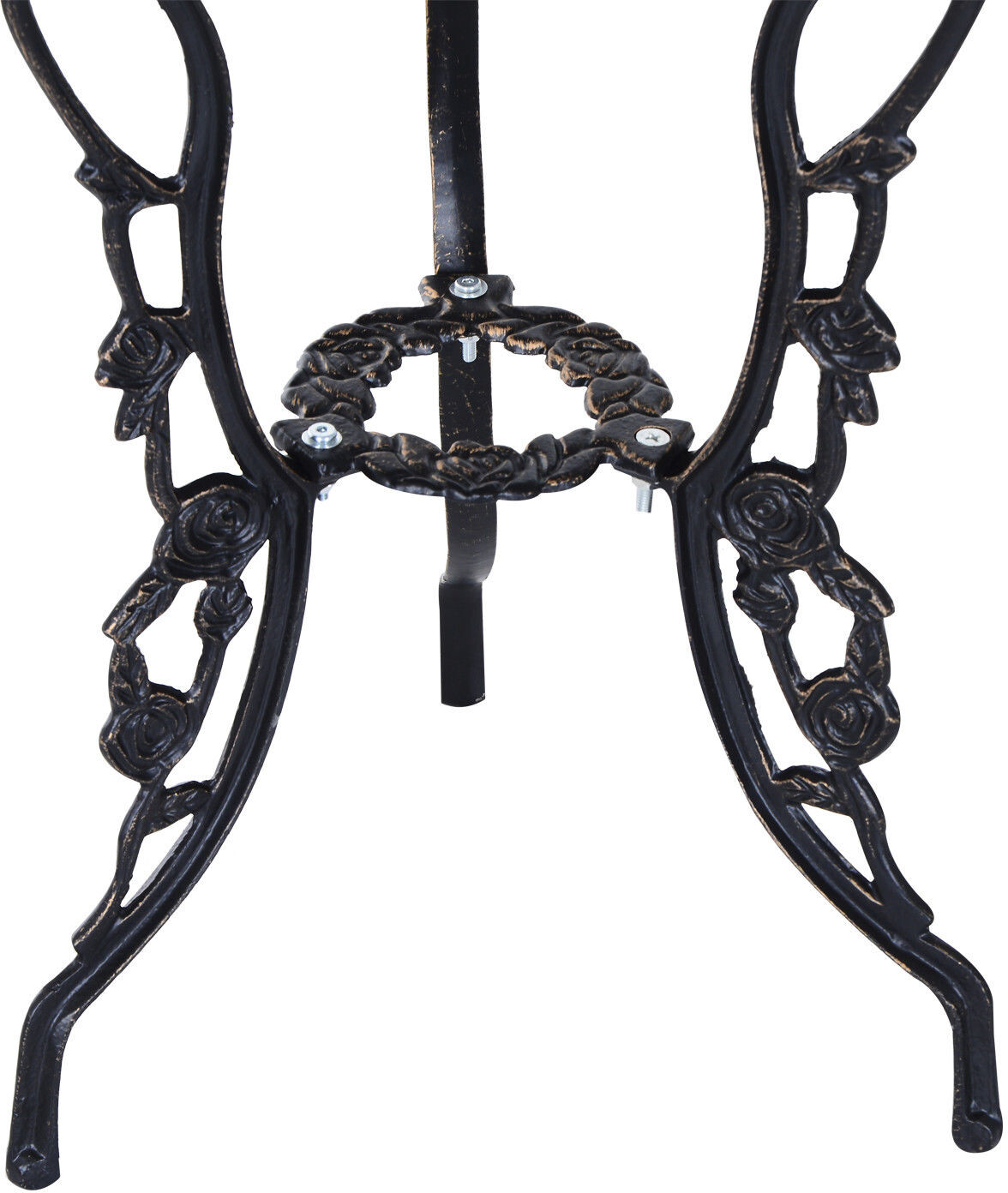 Outsunny Bistro-Set bronze Alu B/H/L: ca. 60x67x60 cm