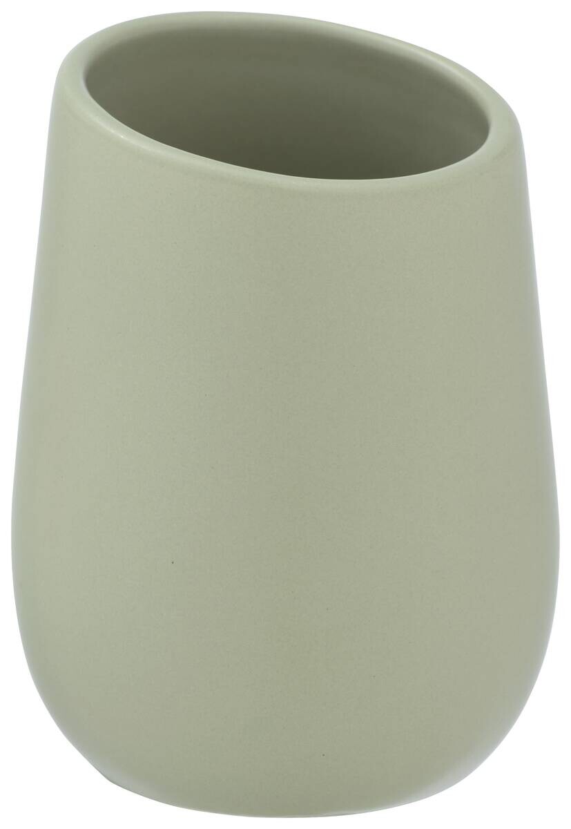 WENKO Zahnputzbecher Badi Keramik