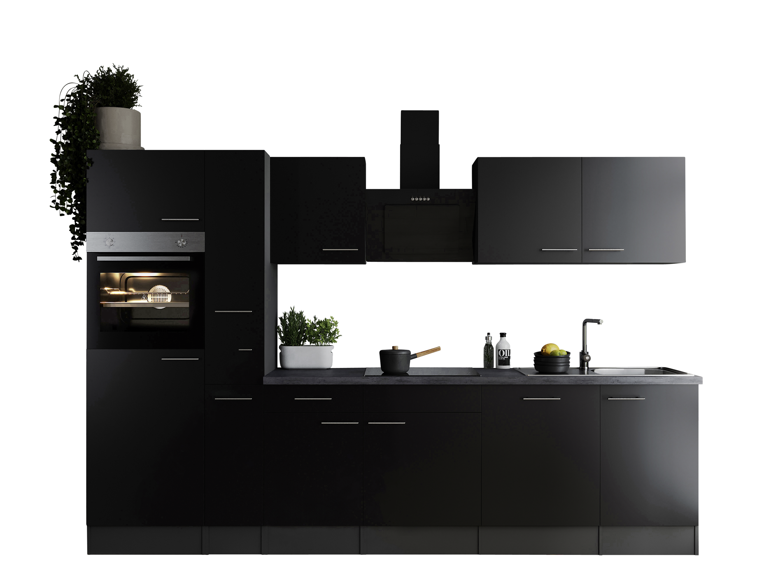 Küchenblock Oliver B/H/T: ca. 310x205x60 cm