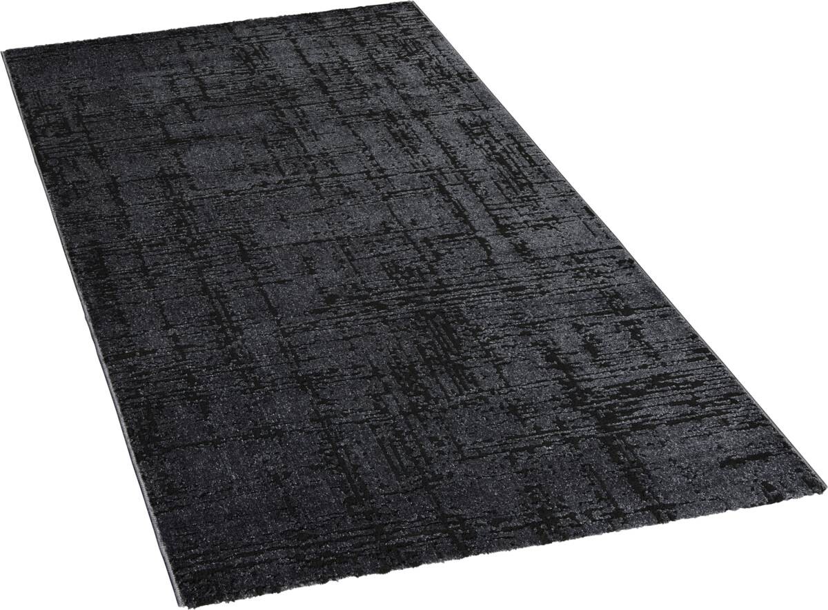 Teppich Castello anthrazit B/L: ca. 80x150 cm