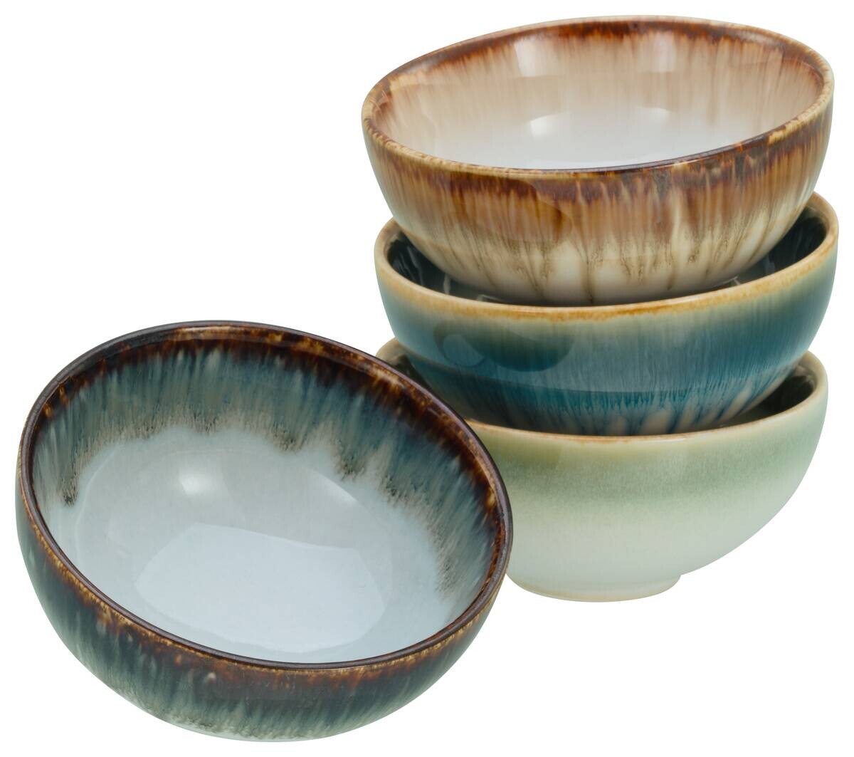 CreaTable Sojaschale Cascade bunt Steinzeug