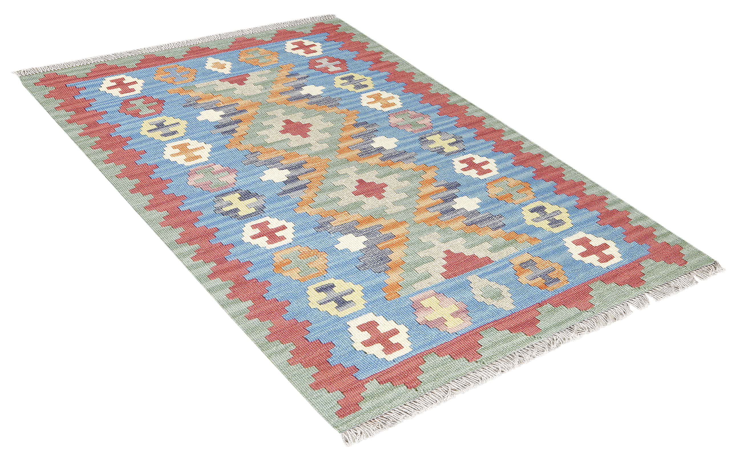 PersaTepp Teppich Kelim Gashgai bunt B/H/L: ca. 78x1x121 cm PersaTepp Teppich Kelim Gashgai bunt B/H/L: ca. 78x1x121 cm