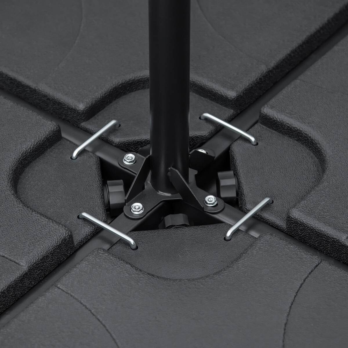 Outsunny Schirmgewicht mit 4 Teilen