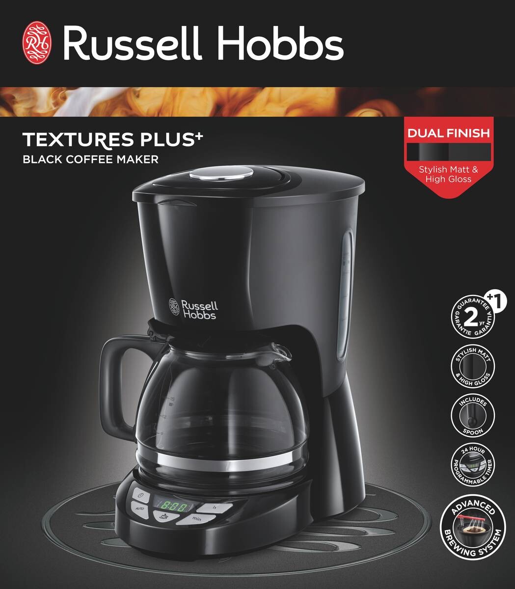 Russell Hobbs Kaffeeautomat 22620-56 schwarz Kunststoff B/H/L: ca. 20,5x31x29 cm