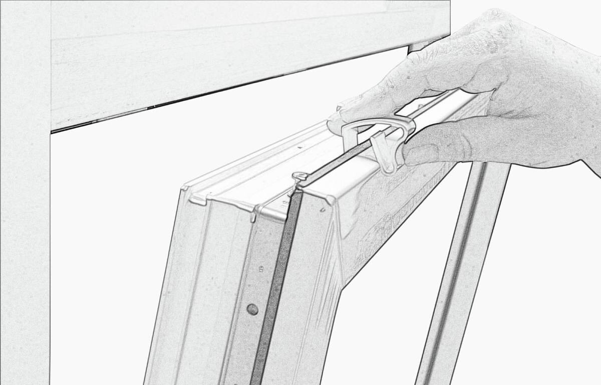 Alu-Jalousie weiß B/L: ca. 90x130 cm