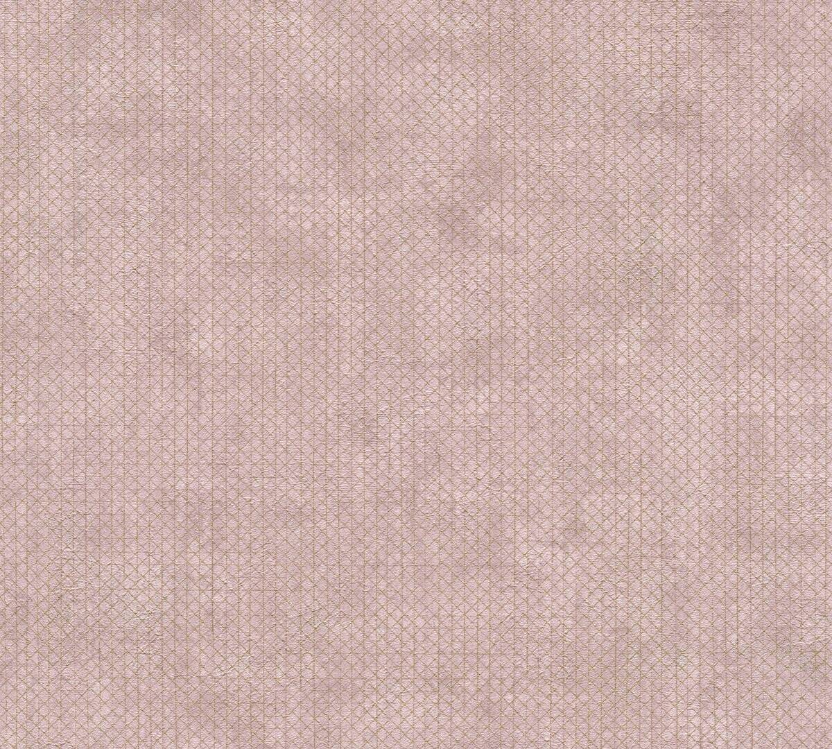 A.S.Creation Vliestapete gold rosa silber B/H/D: ca. 53x1005x8,6 cm