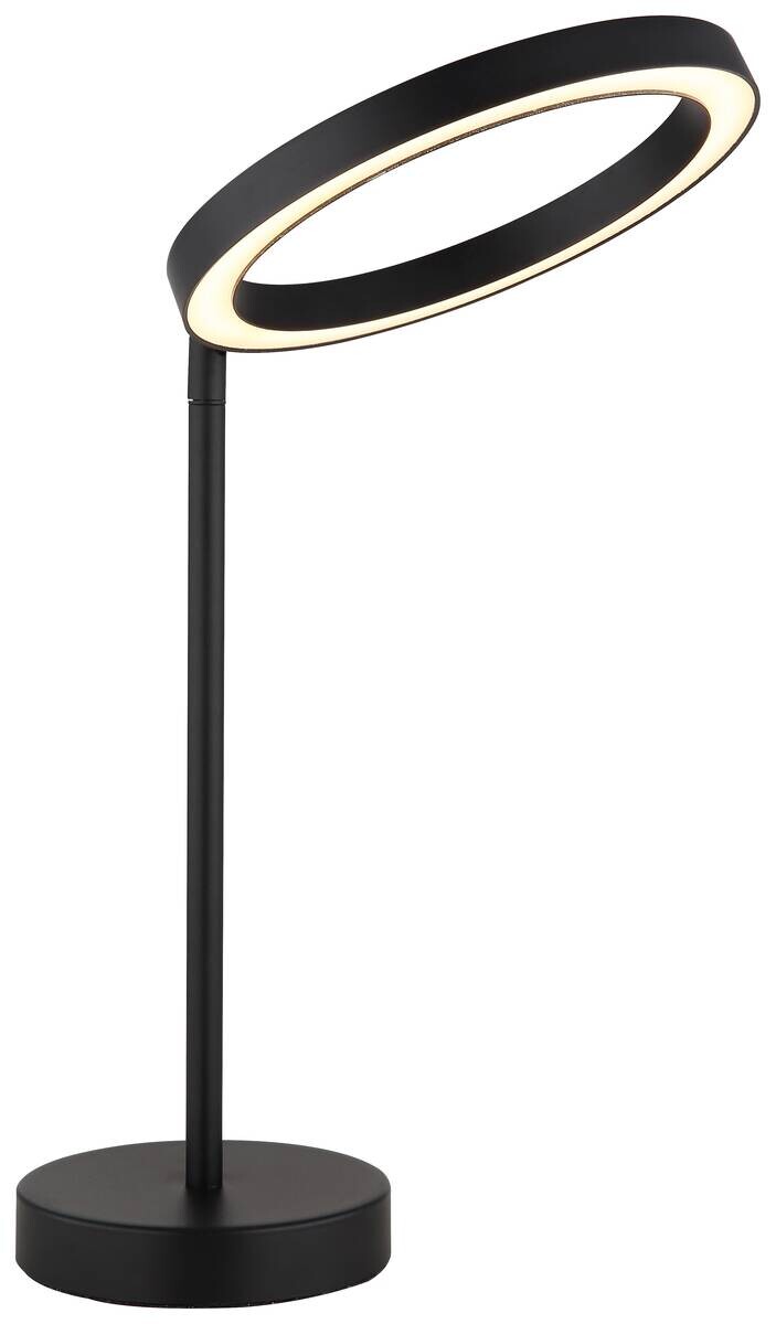 GLOBO LED-Tischleuchte schwarz Aluminium Metall B/H/L: ca. 20x32,8x27,6 cm 1 Brennstellen