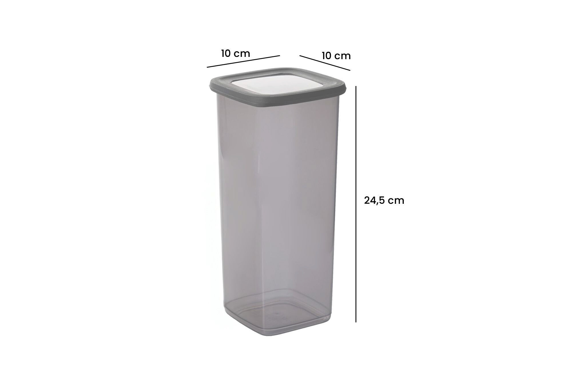 HermiaConcept Vorratsdosenset 24tlg. anthrazit