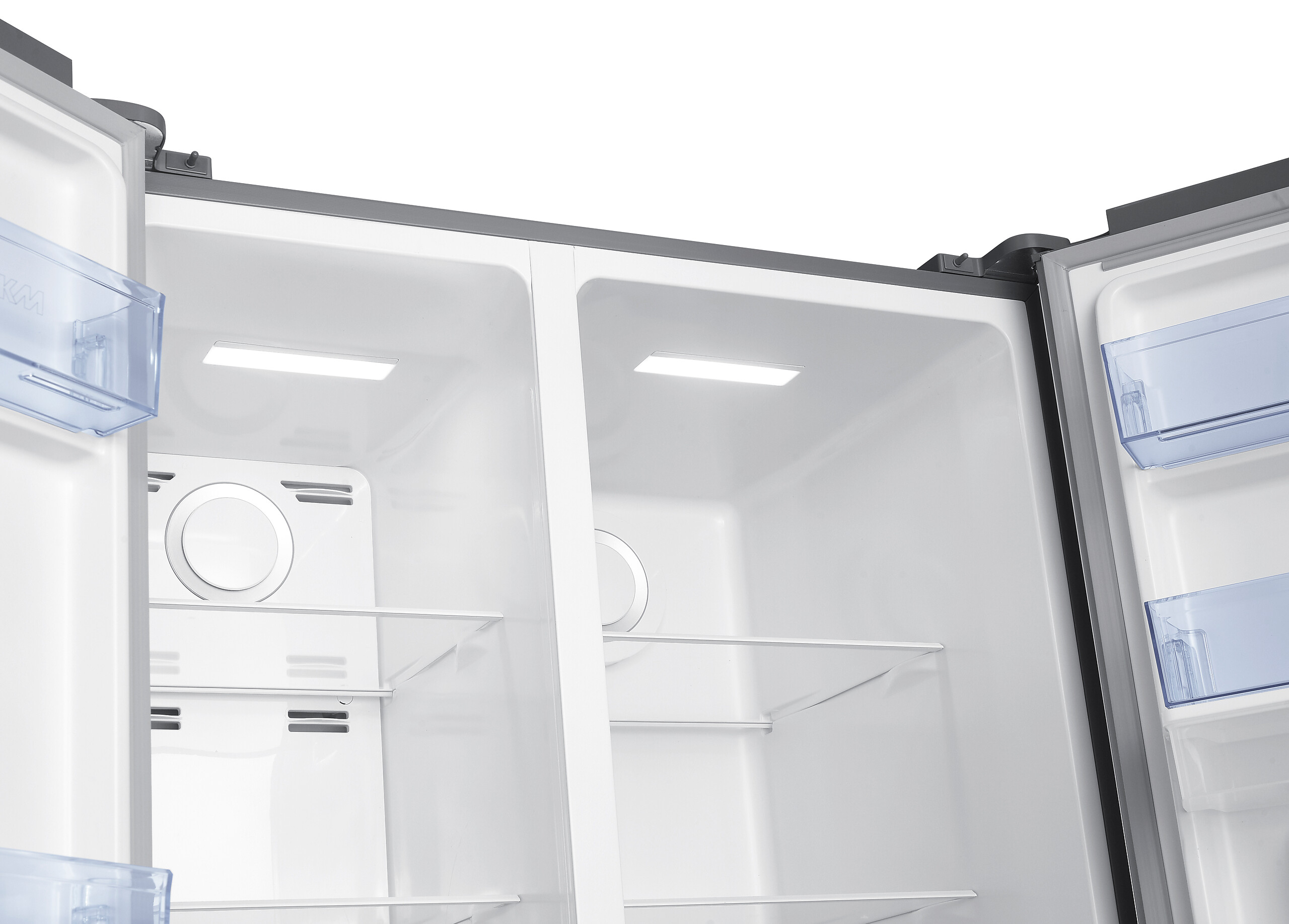 PKM Side-by-Side SBSKS6.15E Inox B/H/T: ca. 90x177x66 cm