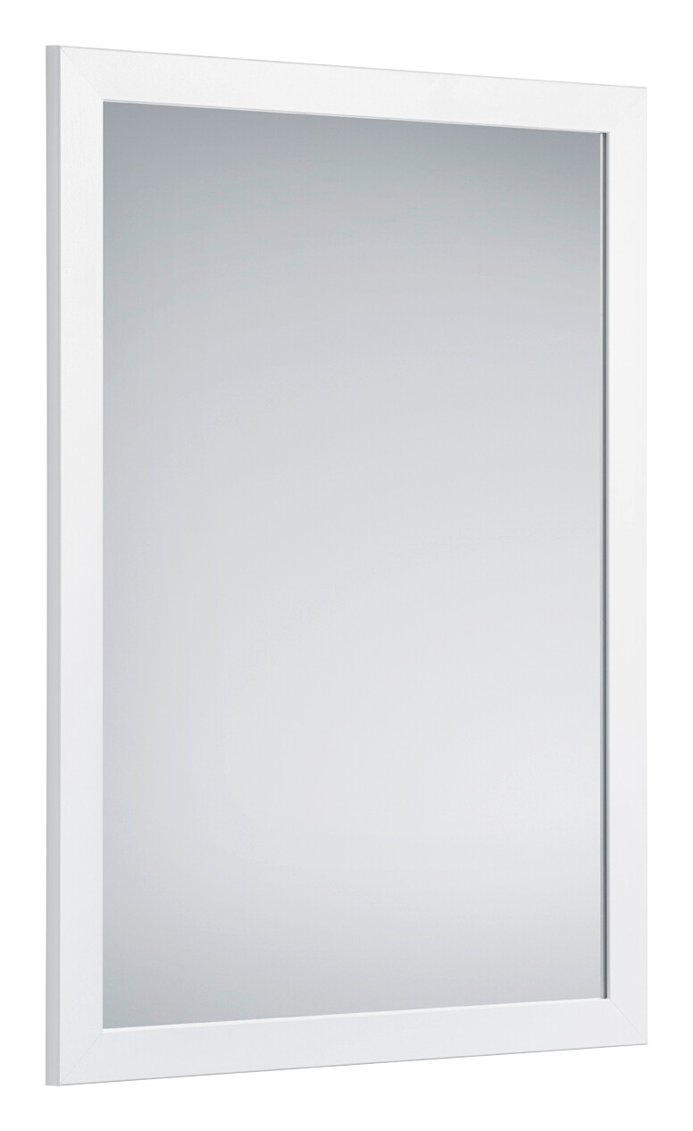 Mirrors&More Rahmenspiegel KIM weiß B/H/T: ca. 48x68x2 cm