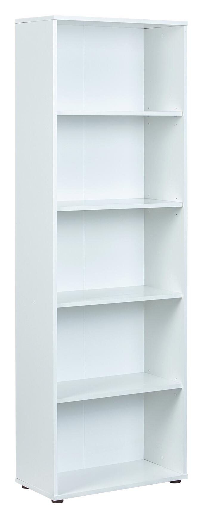 Regal Arco 4 weiß B/H/T: ca. 60x180x30 cm