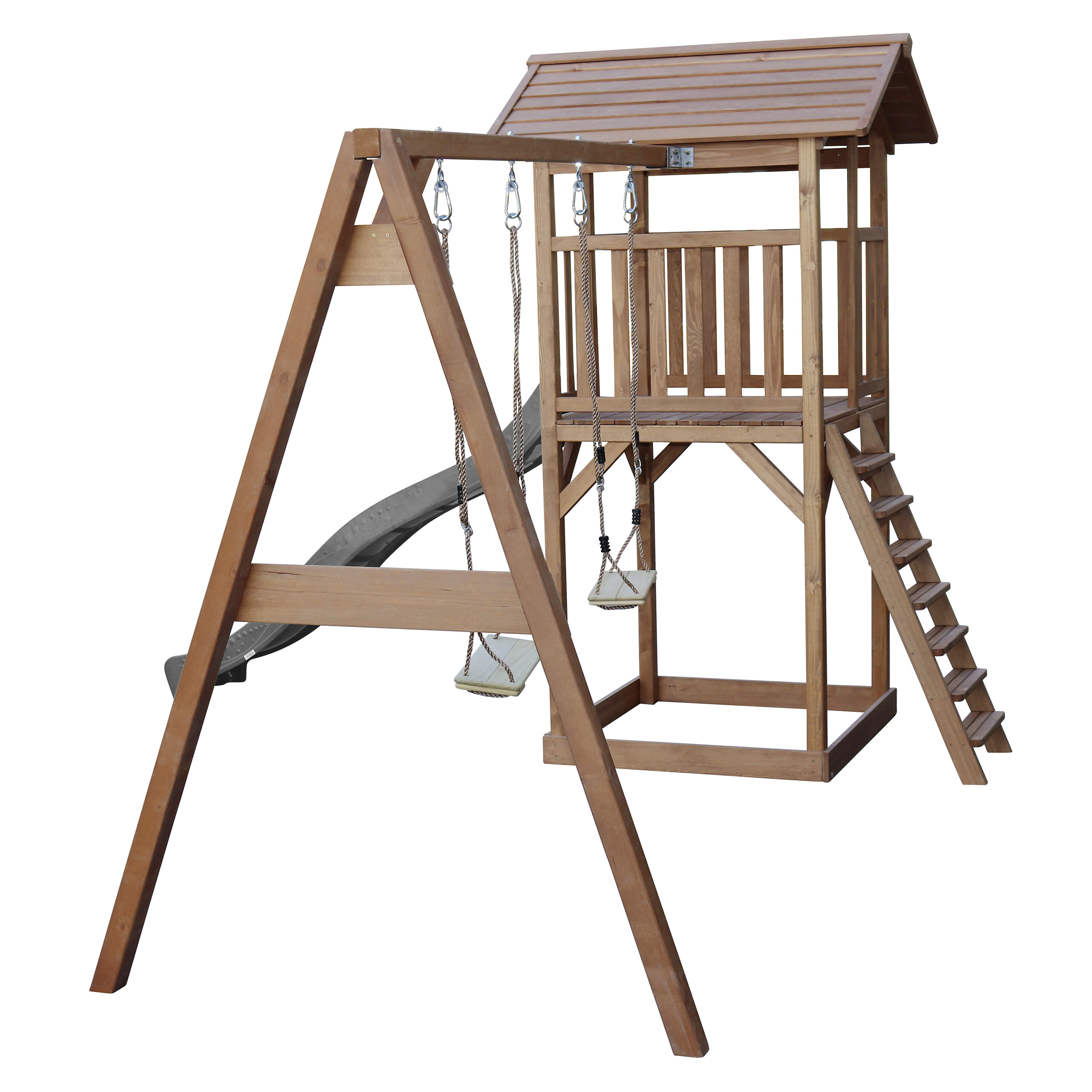 AXI Spielturm Beach Tower braun B/H/L: ca. 357x242x349 cm