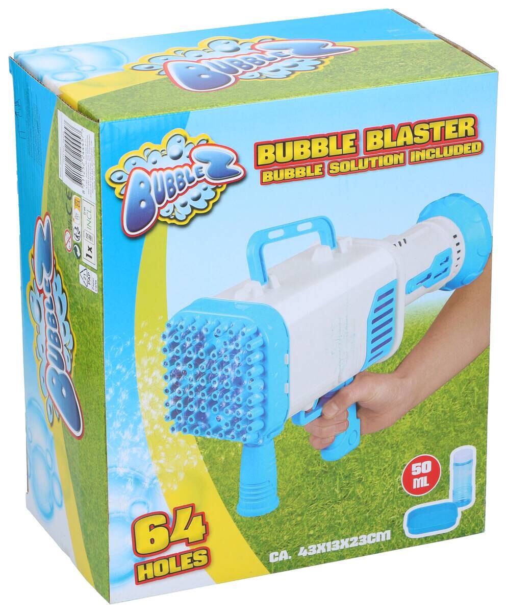 BUBBLEZ Seifenblasen-Pistole B/H/L: ca. 13x27,4x42,3 cm