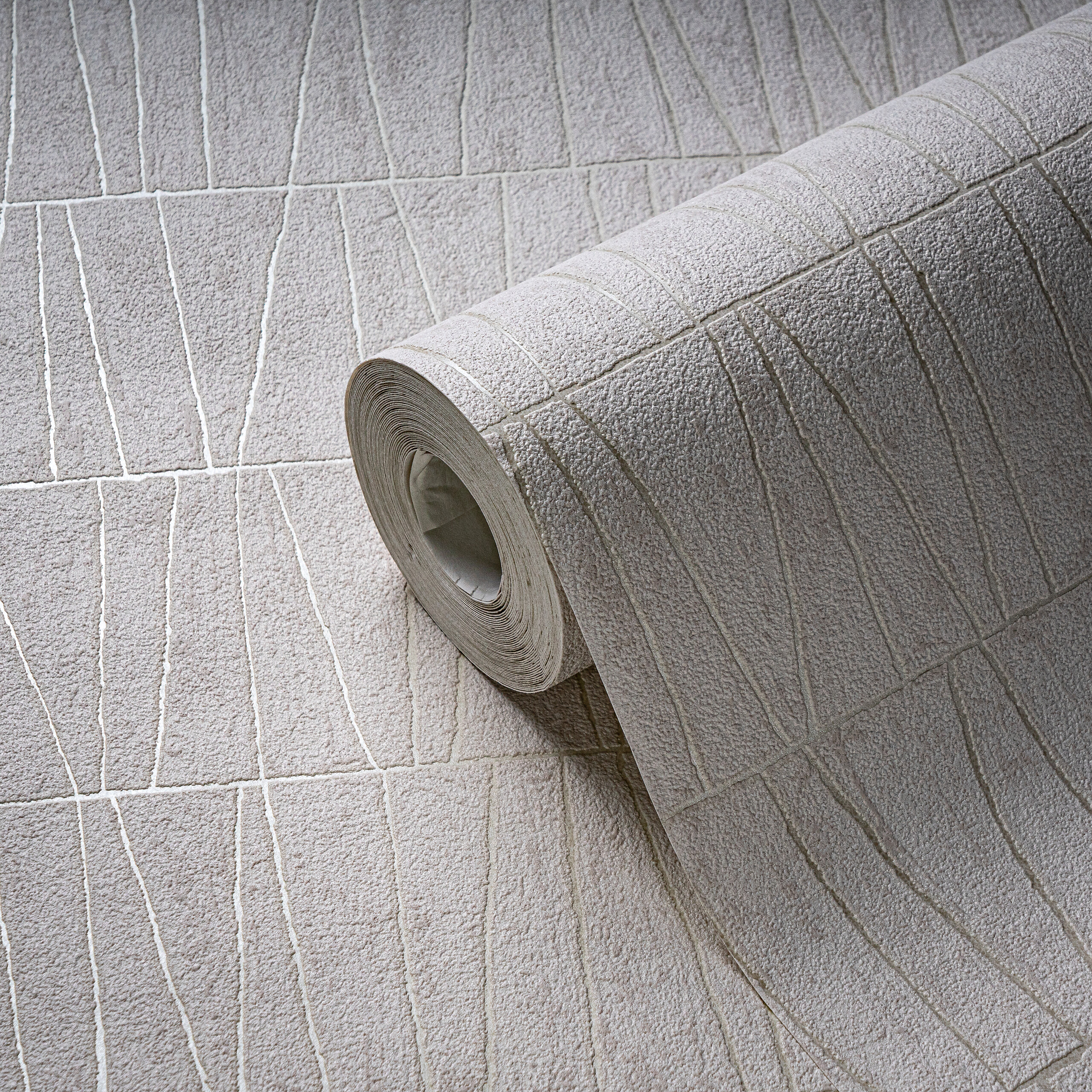 A.S.Creation Vliestapete gold weiß B/H/D: ca. 53x1005x8,4 cm