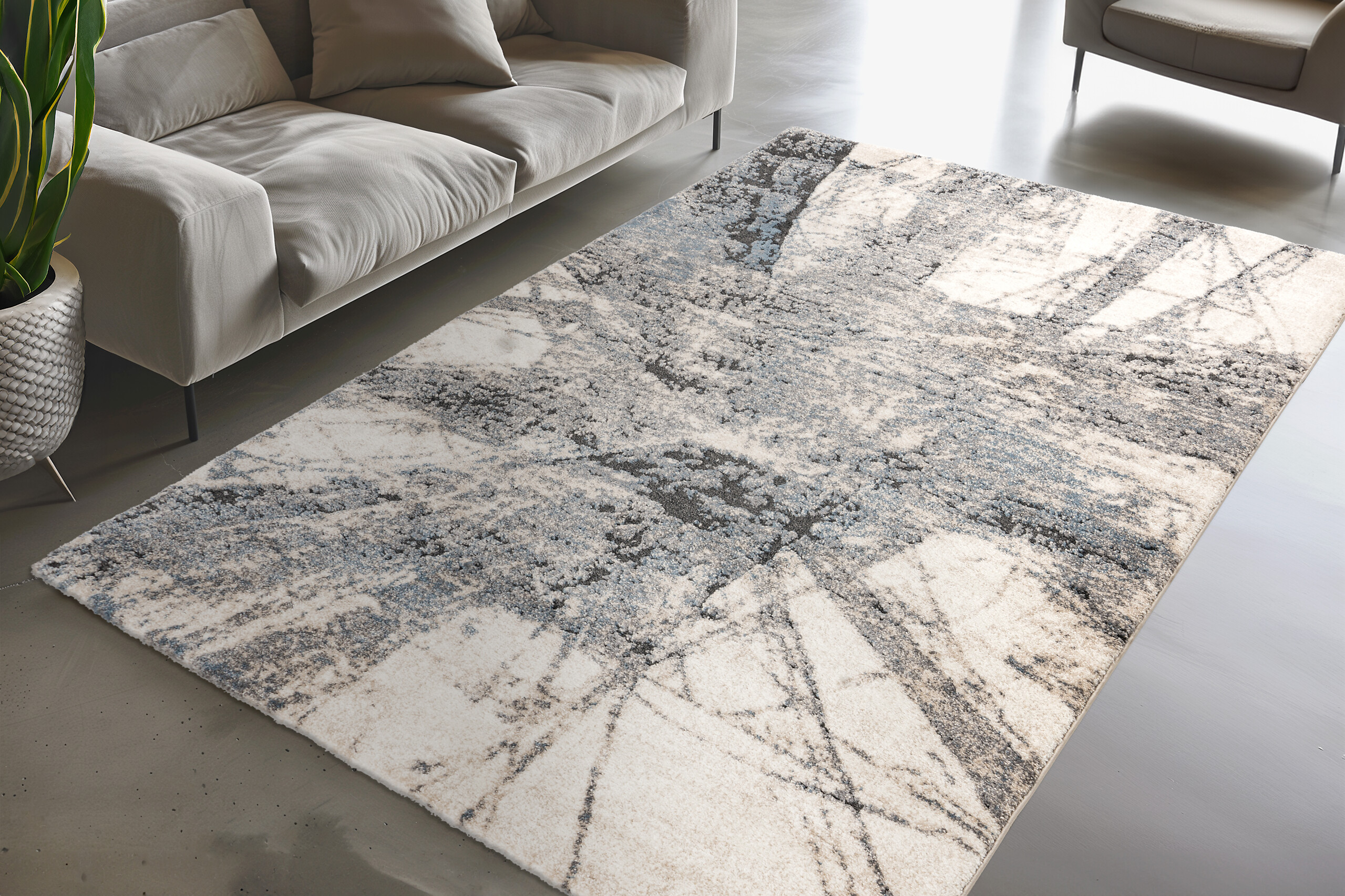 Obsession Teppich My Bologna blau B/L: ca. 80x150 cm