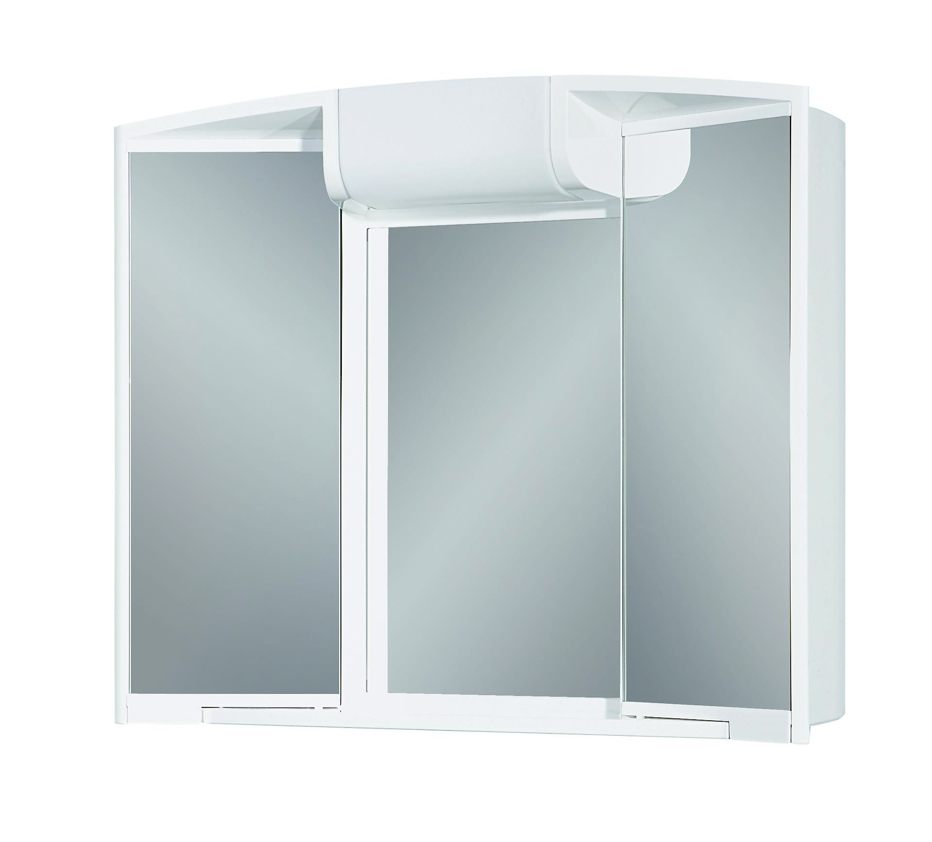 Spiegelschrank Angy weiß B/H/T: ca. 59x50x15 cm