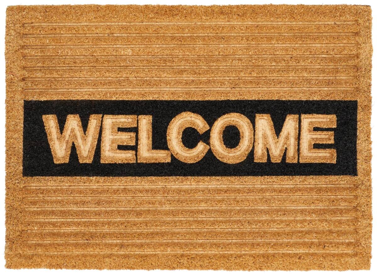 Andiamo Fußmatte Thogo natur B/L: ca. 50x70 cm