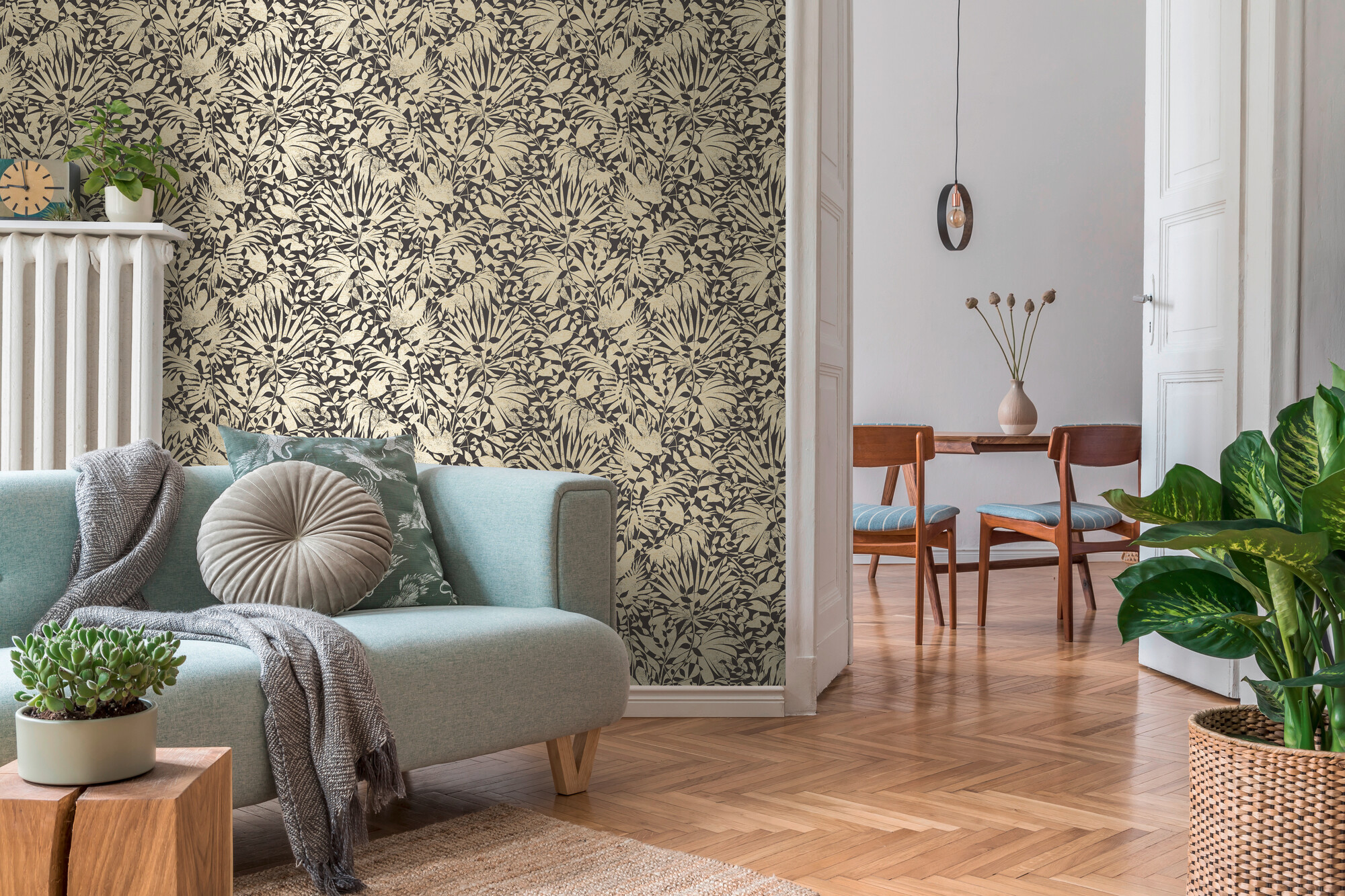 A.S.Creation Vliestapete schwarz gold B/H/D: ca. 53x1005x8,5 cm