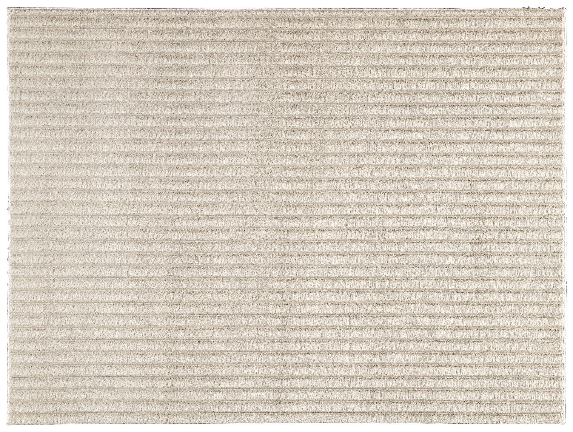 Fellimitat Stripy beige B/L: ca. 200x280 cm