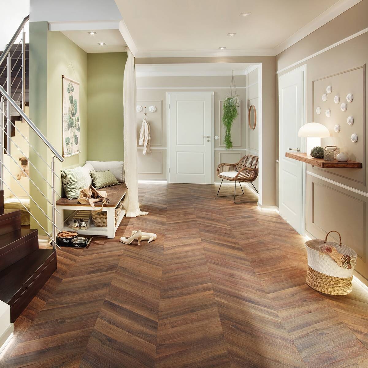 Zierprofil weiß L: ca. 200 cm