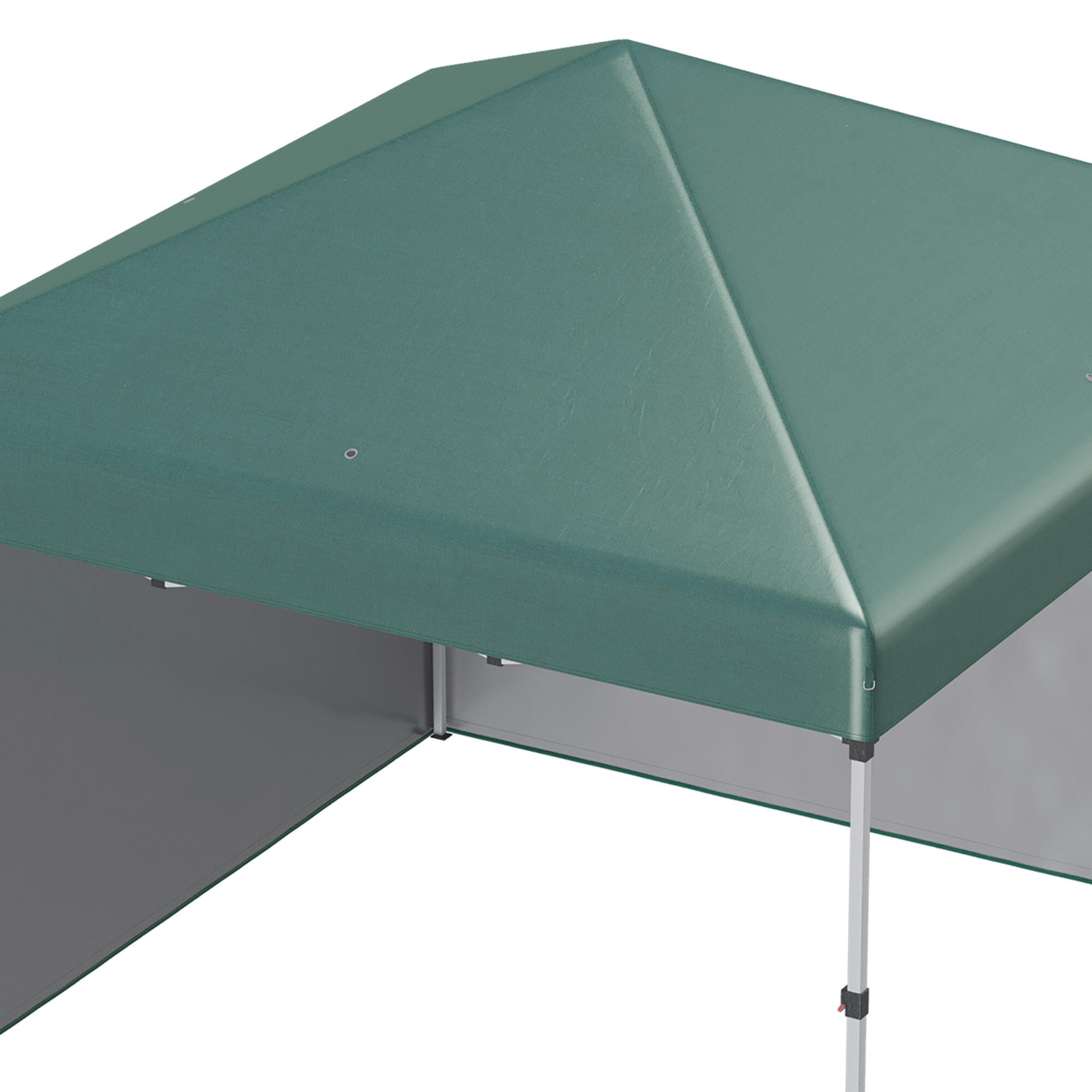 Outsunny Pavillon grün Polyester B/H/L: ca. 297x288x297 cm