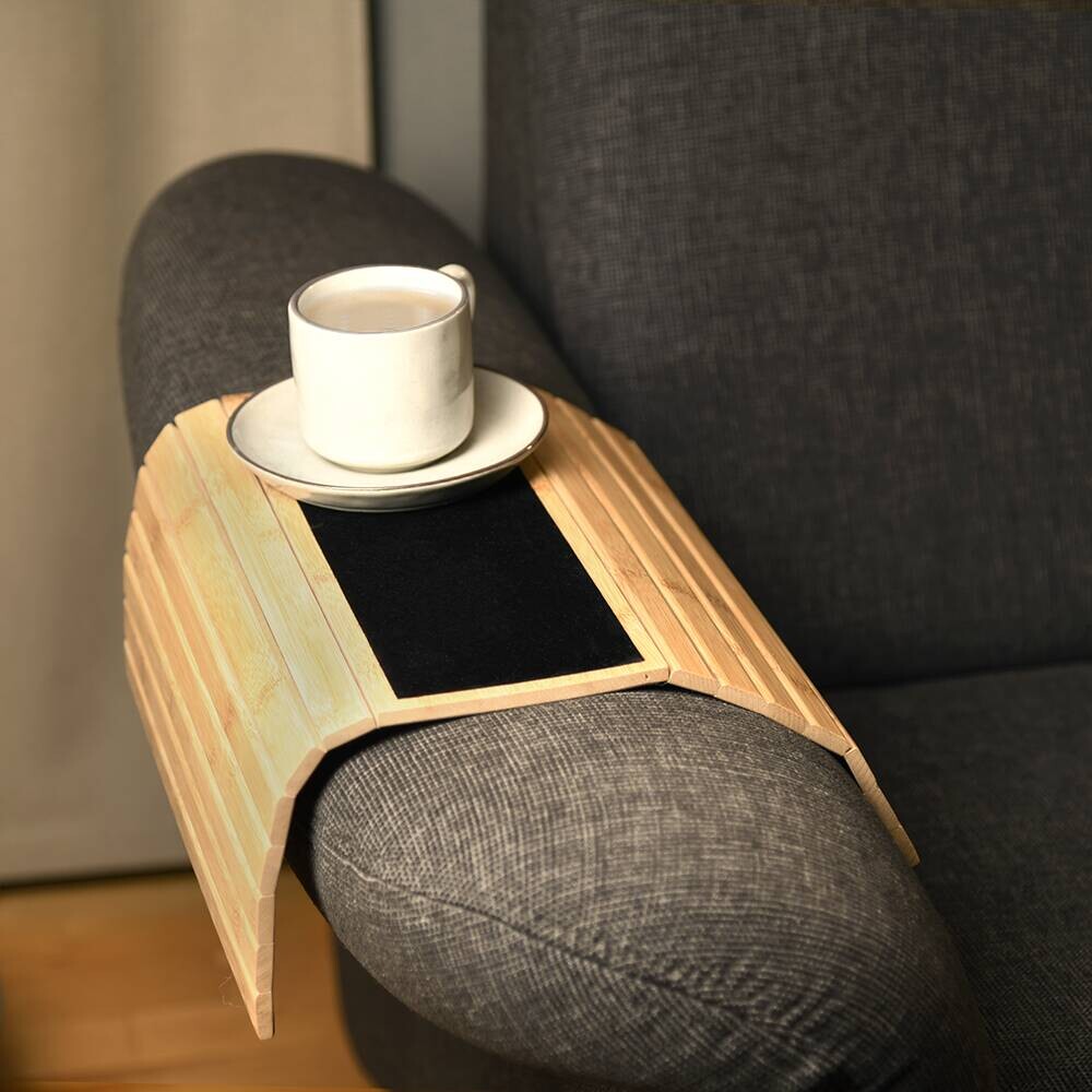 Kesper Tablett natur Bambus B/H/L: ca. 32x0,7x42 cm