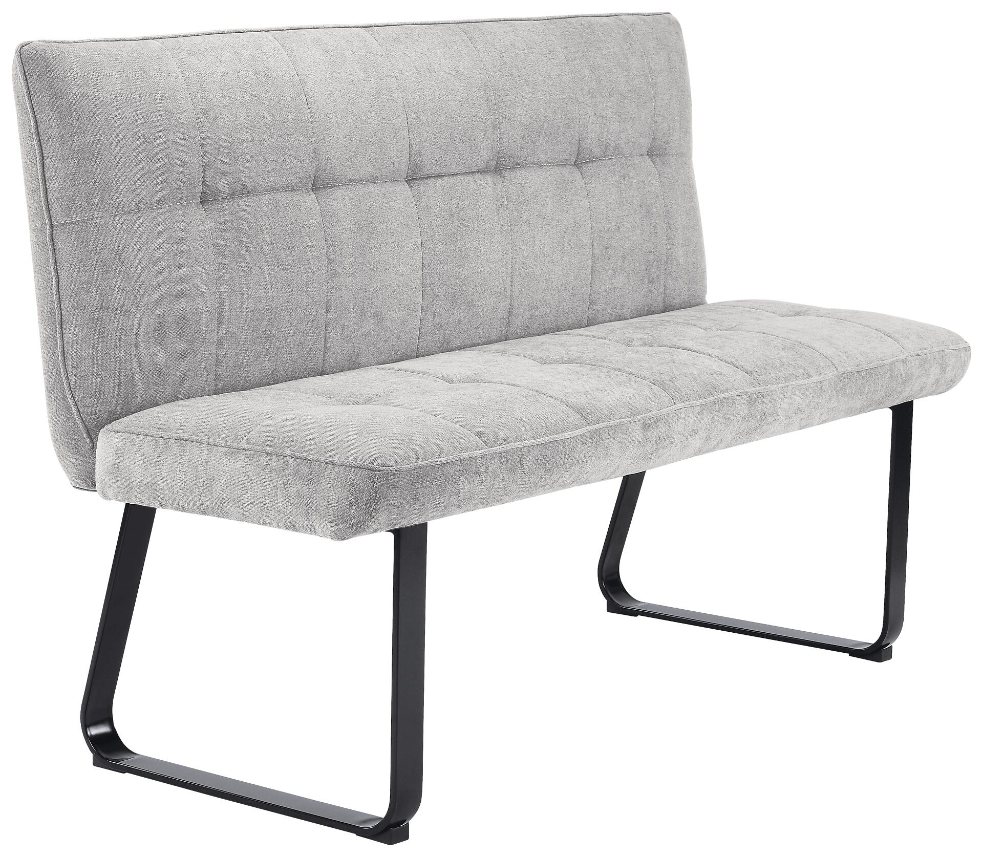 Bank TALEA hellgrau B/H/T: ca. 140x92x59 cm