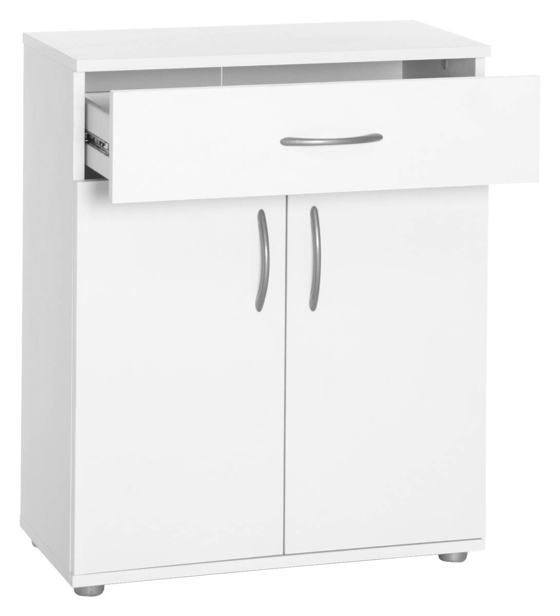 Kommode Peggy 2 weiß B/H/T: ca. 57x68,5x29 cm