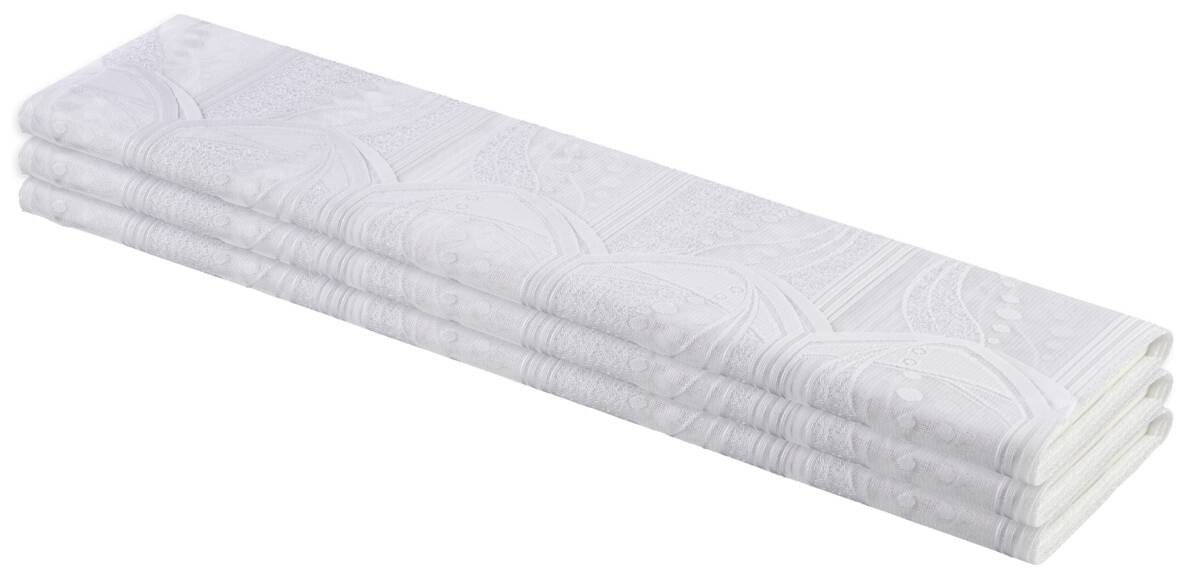 Scheibengardinen-Meterware Dea weiß H: ca. 120 cm