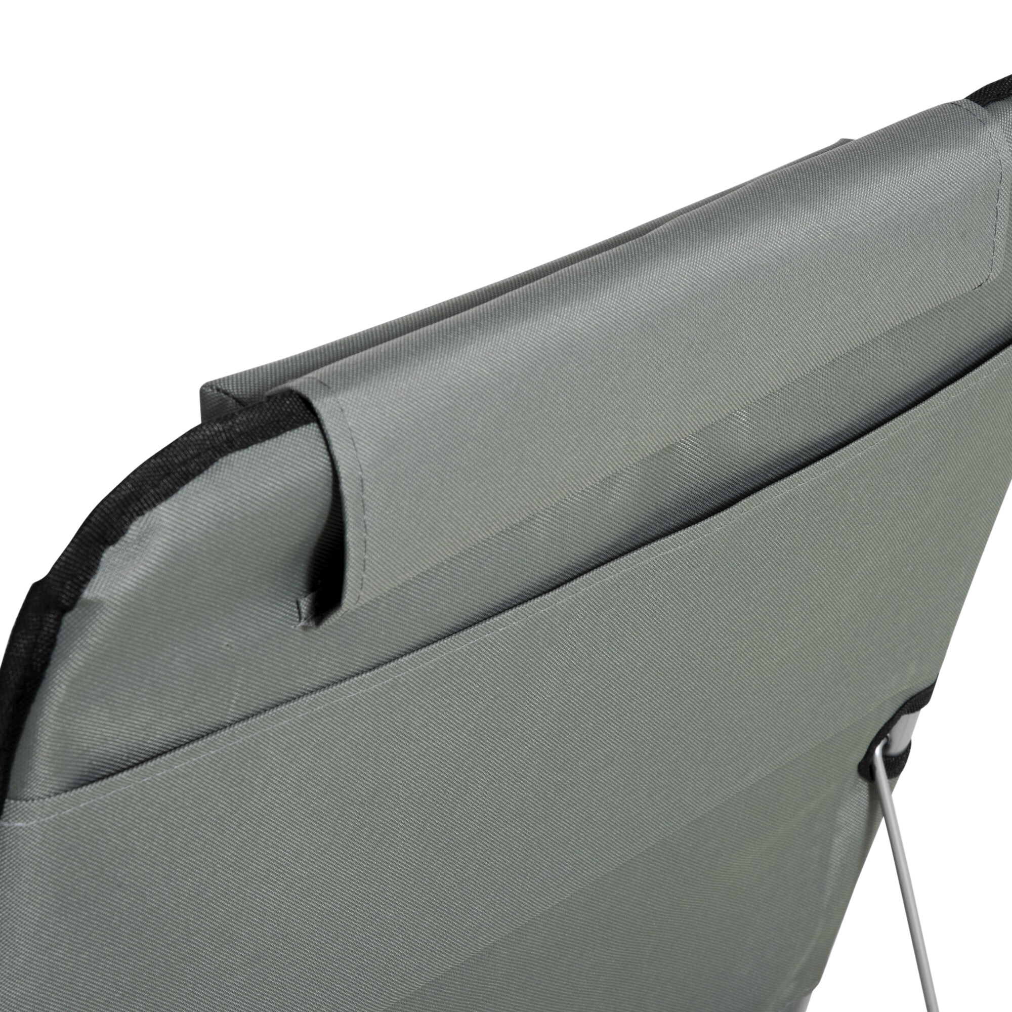 Outsunny Strandliege 2er Set grau Stahl B/H/L: ca. 53x35x124 cm