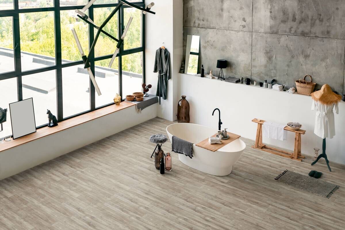 Kronotex Laminatboden Aqua Amazone ca.1,3 m² im Paket  B/L: ca. 15,7x138 cm pro Paket