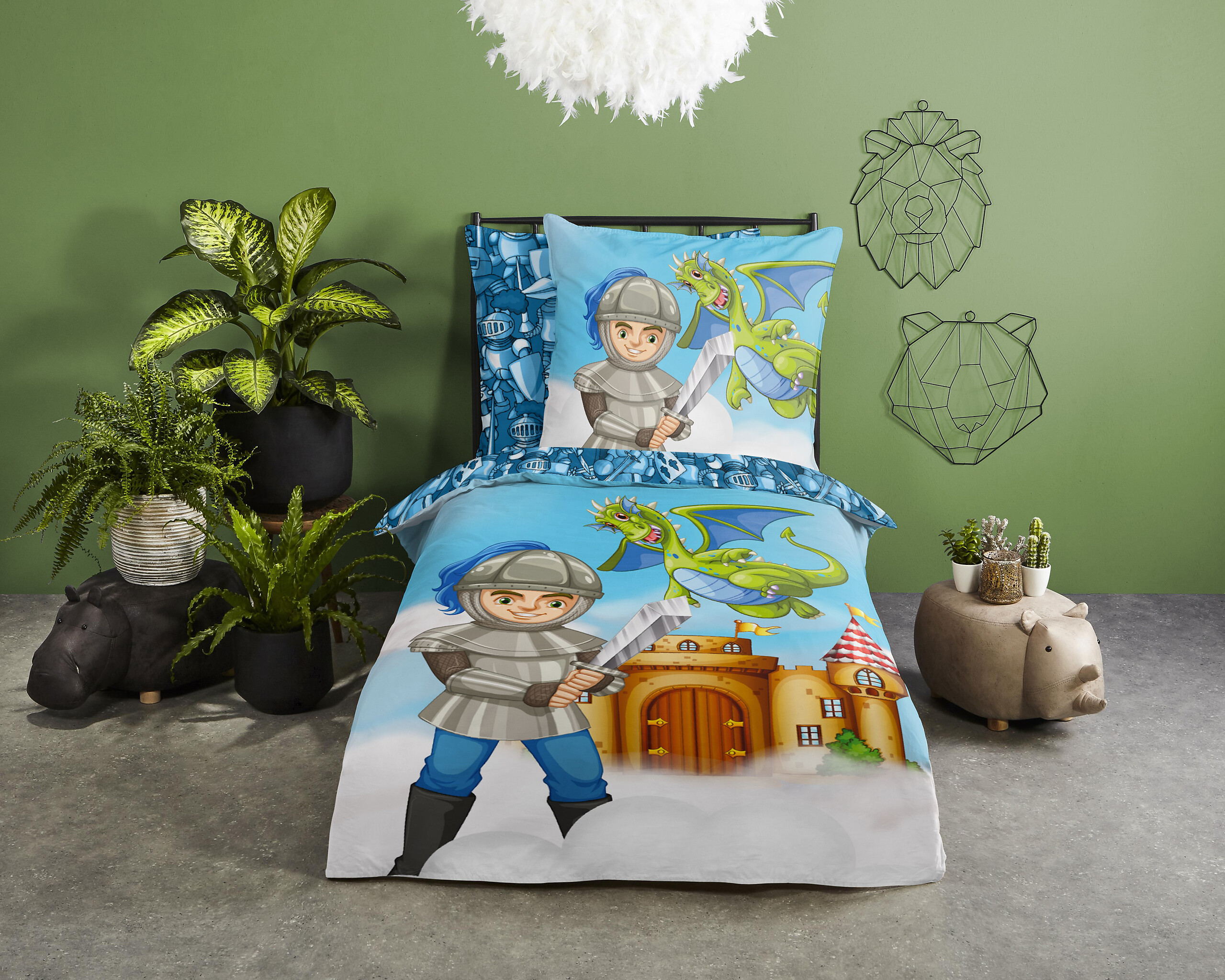 Baumwoll Bettwäsche Knight Renforce