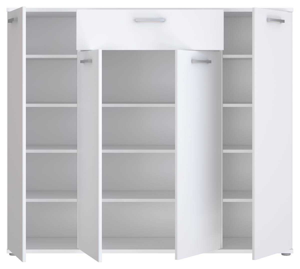 Kommode weiß B/H/T: ca. 139x121x35 cm