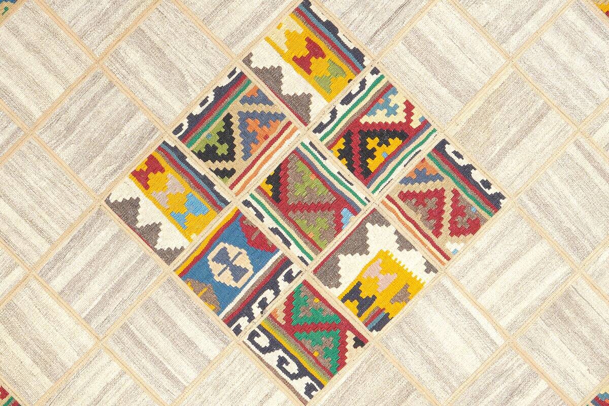 PersaTepp Teppich Kelim Tekkehdouz beige B/H/L: ca. 150x1x200 cm