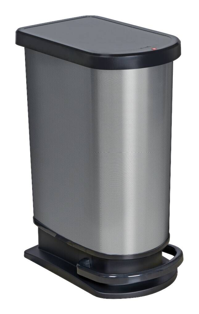 Rotho Treteimer PASO grau B/H/L: ca. 29x67x44 cm