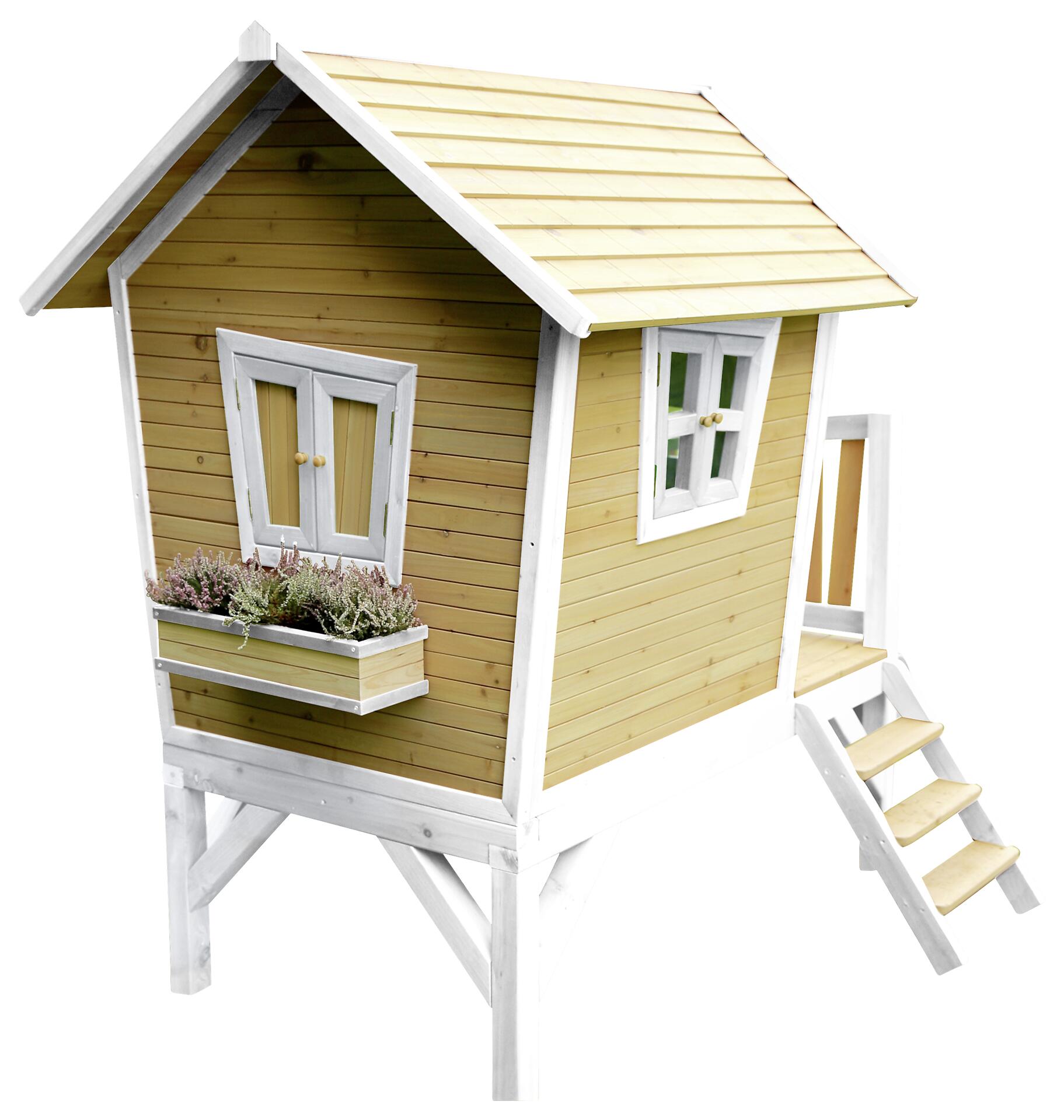 AXI Spielhaus Robin natur B/H/T: ca. 264x203x177 cm