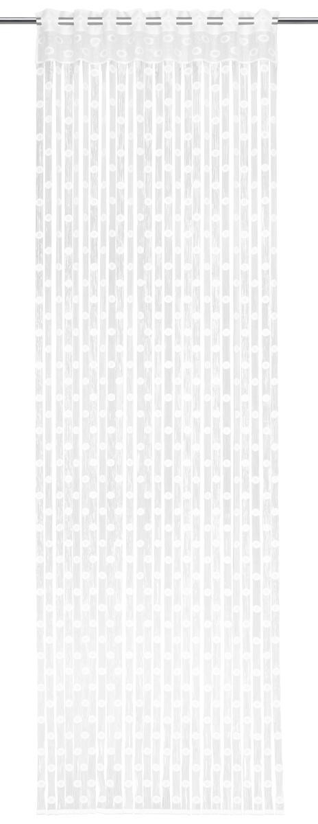 POCOline Fadenvorhang Tim weiß B/L: ca. 90x245 cm