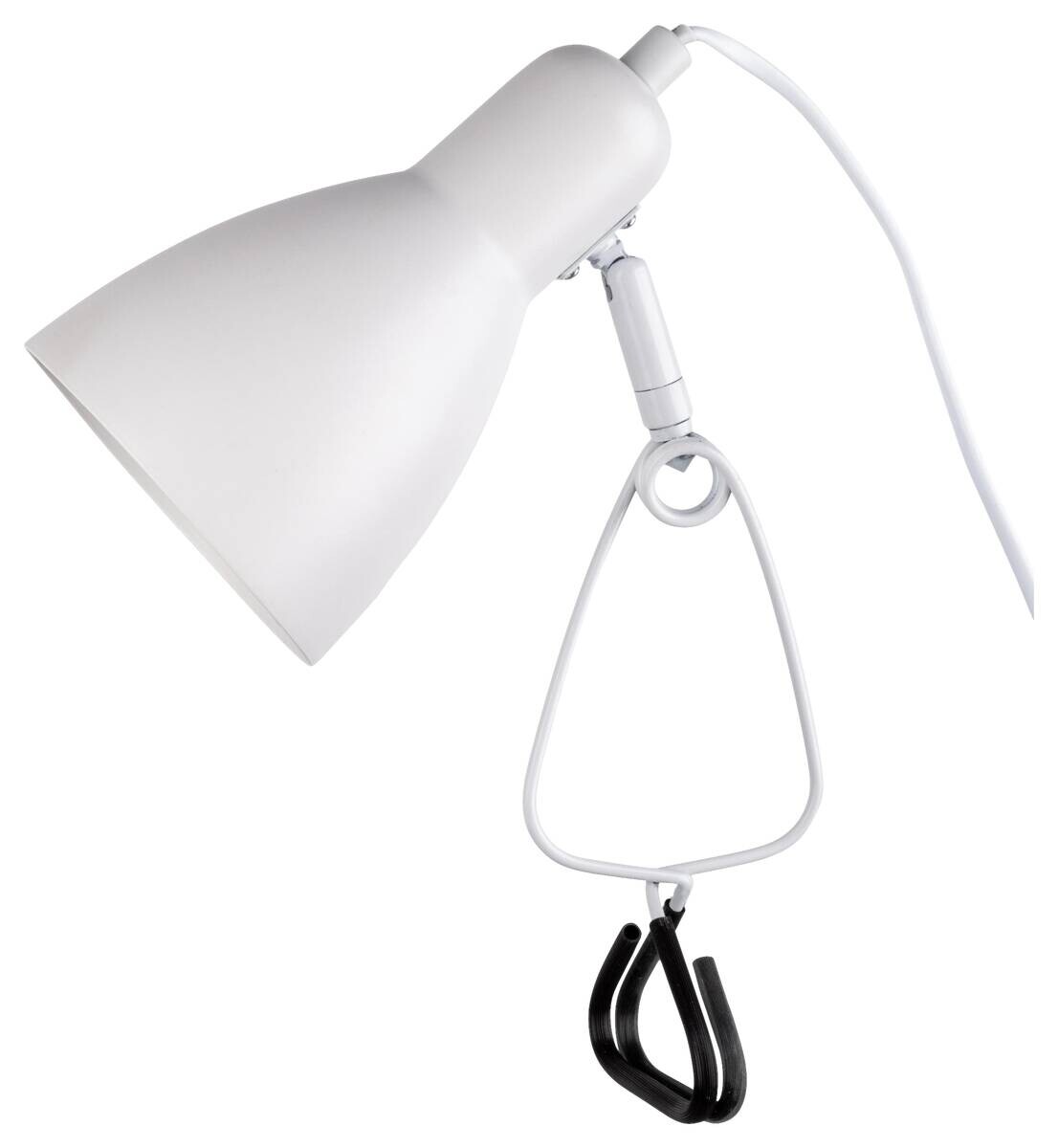 Näve Leuchten Tischleuchte 3194923 weiß Metall B/H/T: ca. 10,5x28x17 cm E14 1 Brennstellen