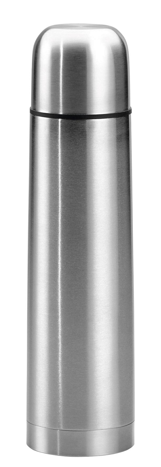 Axentia Isolierflasche silber Edelstahl B/H/L: ca. 7,5x22,5x7,5 cm